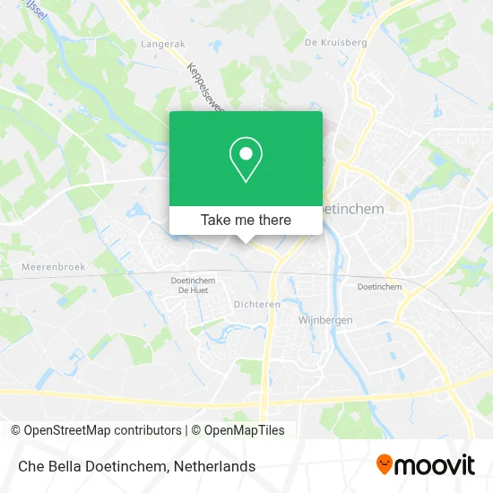 Che Bella Doetinchem map