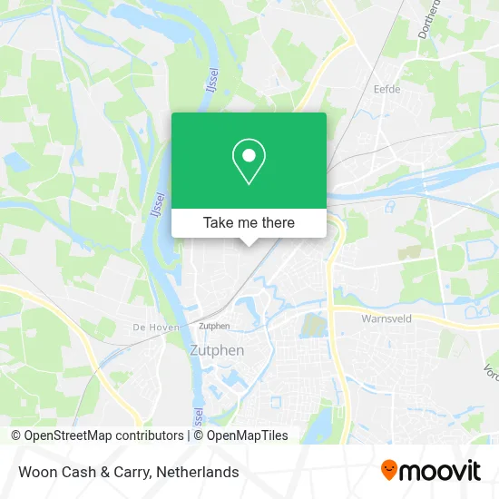 Woon Cash & Carry map