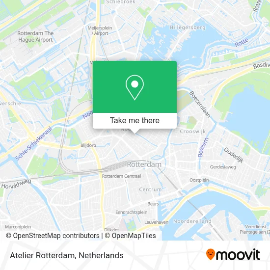 Atelier Rotterdam Karte