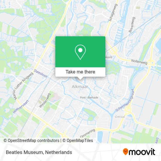 Beatles Museum map
