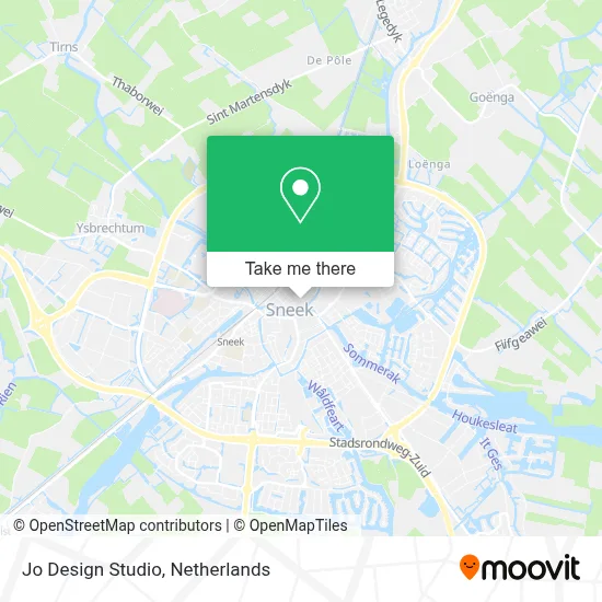 Jo Design Studio map