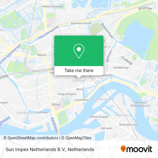 Sun Impex Netherlands B.V. map