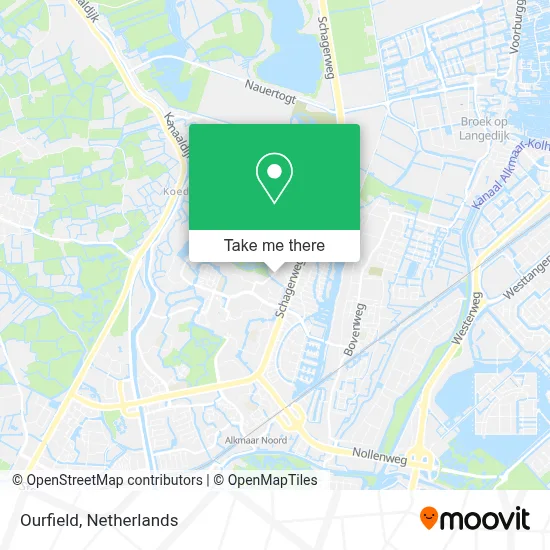 Ourfield map