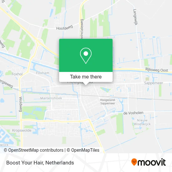 Boost Your Hair map
