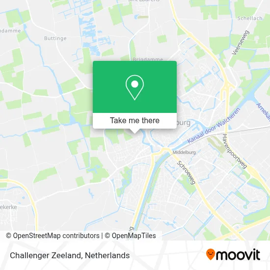 Challenger Zeeland map