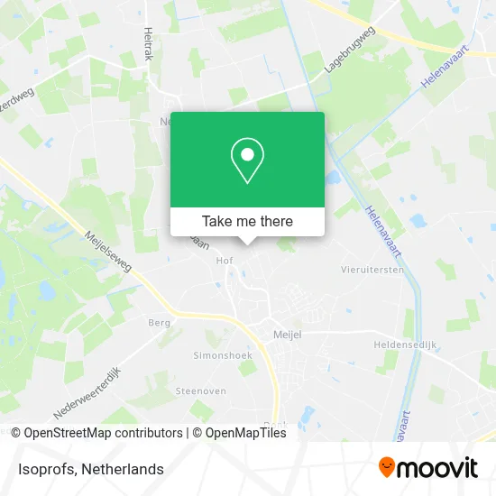 Isoprofs map