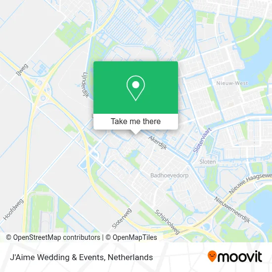 J'Aime Wedding & Events map