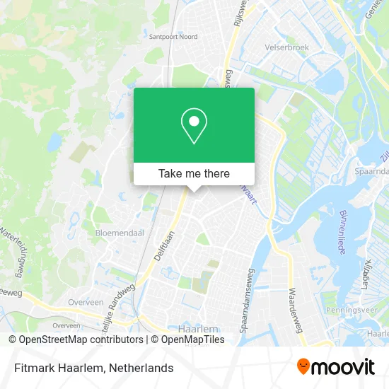 Fitmark Haarlem Karte