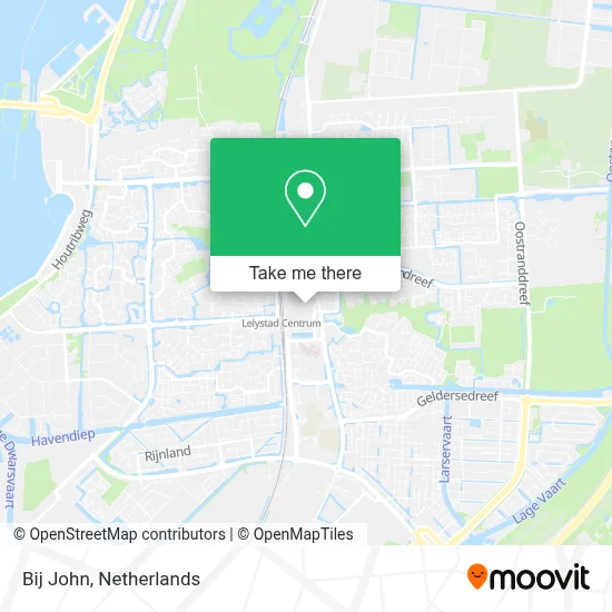 Bij John map