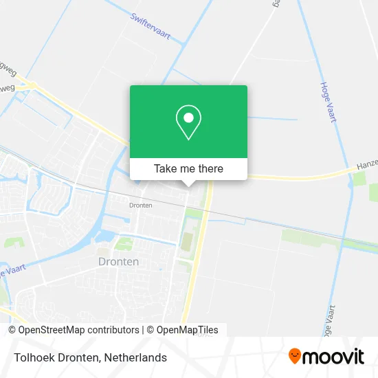 Tolhoek Dronten map