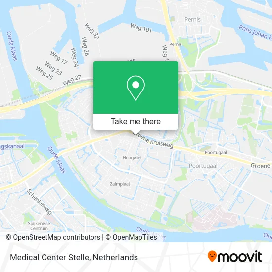 Medical Center Stelle map