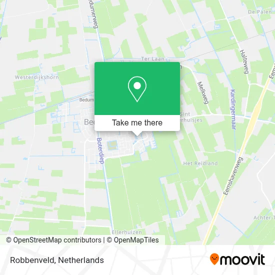 Robbenveld map
