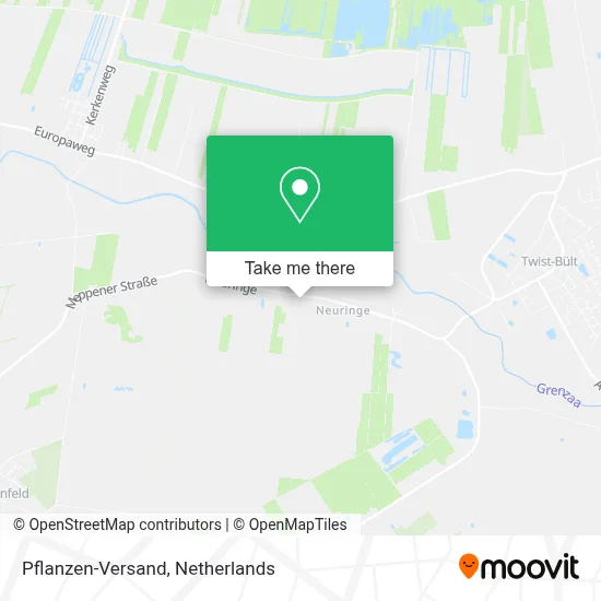 Pflanzen-Versand map