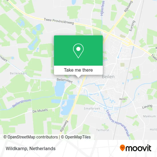Wildkamp map
