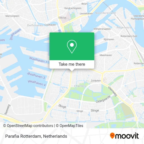Parafia Rotterdam map
