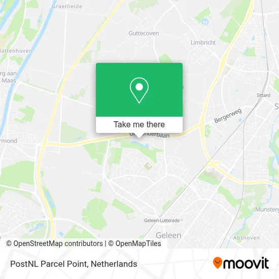 Postnl Pakketpunt map