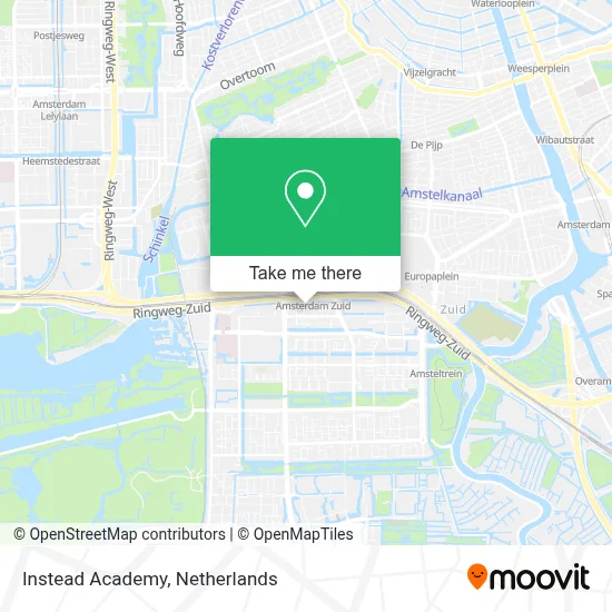 Instead Academy map