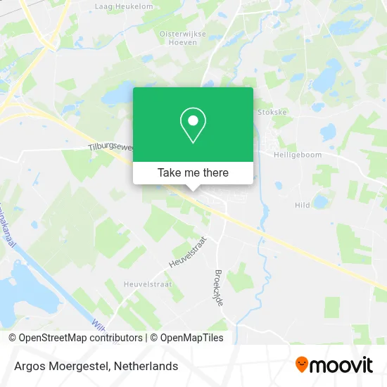 Argos Moergestel Karte