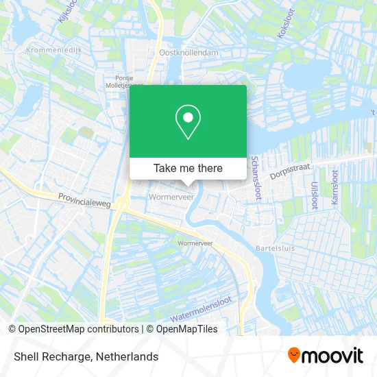 Shell Recharge map