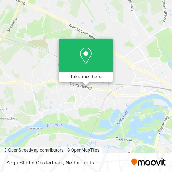 Yoga Studio Oosterbeek map