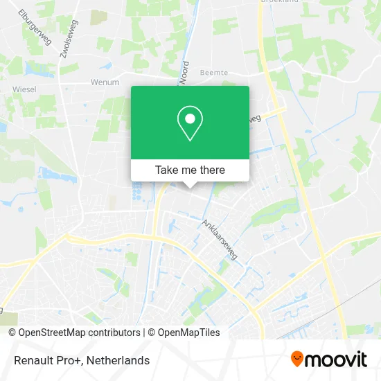 Renault Pro+ map