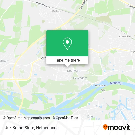 Jck Brand Store map