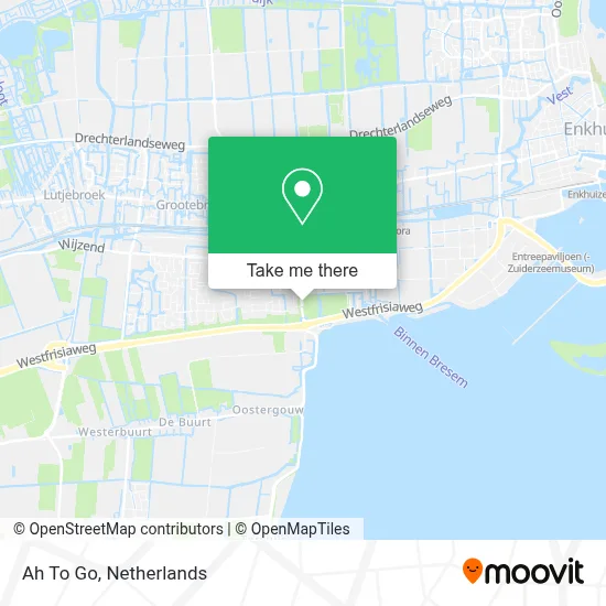 Ah To Go map