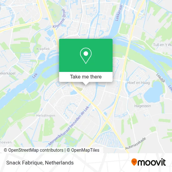 Snack Fabrique map
