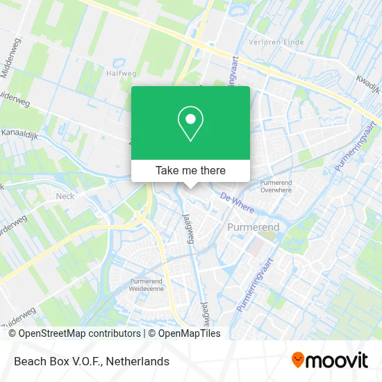 Beach Box V.O.F. map