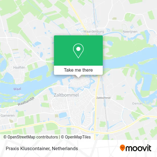 Praxis Kluscontainer map
