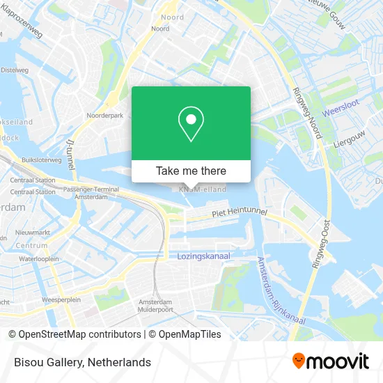 Bisou Gallery map