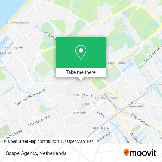 Scape Agency map