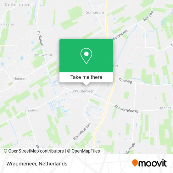 Wrapmeneer map