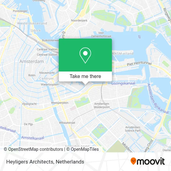 Heyligers Architects map