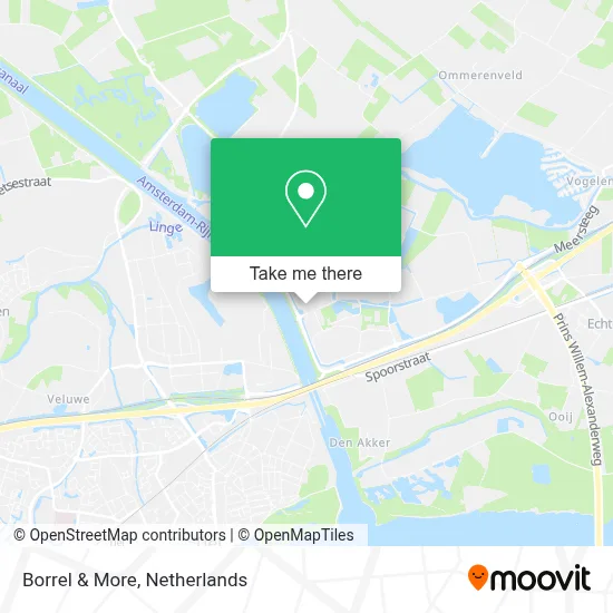 Borrel & More map