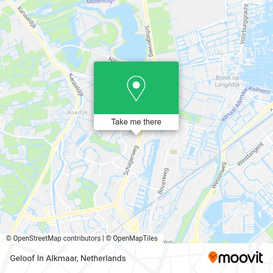 Geloof In Alkmaar map