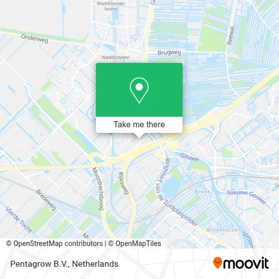 Pentagrow B.V. map