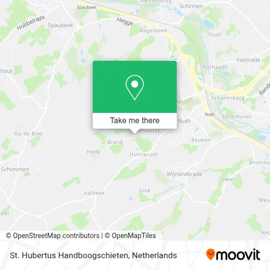 St. Hubertus Handboogschieten map
