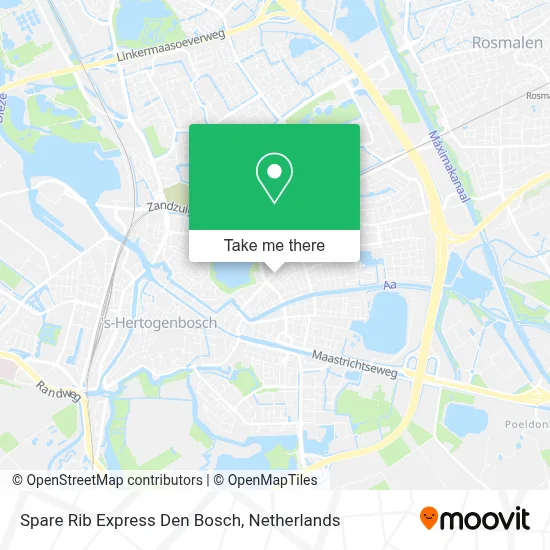 Spare Rib Express Den Bosch map