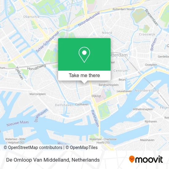 De Omloop Van Middelland map