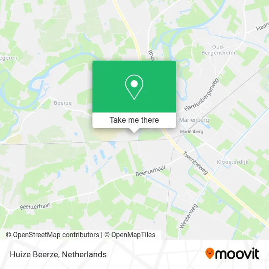 Huize Beerze map
