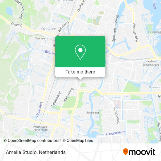 Amelia Studio map