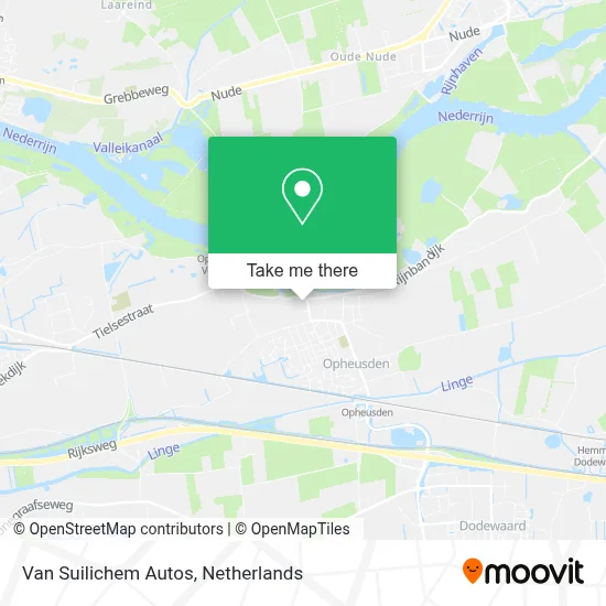 Van Suilichem Autos map