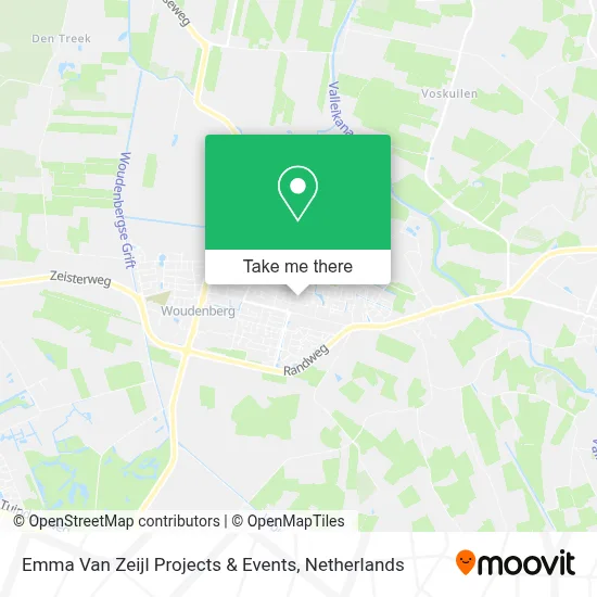 Emma Van Zeijl Projects & Events map
