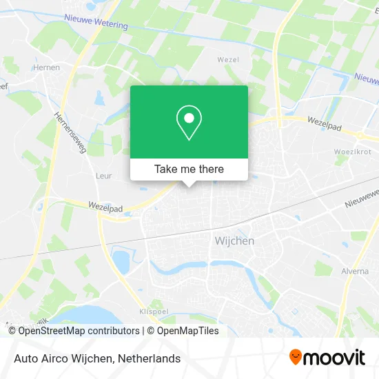 Auto Airco Wijchen map