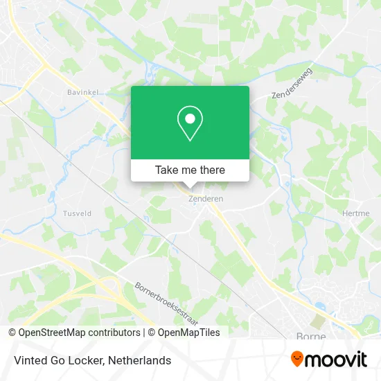 Vinted Go Locker Karte
