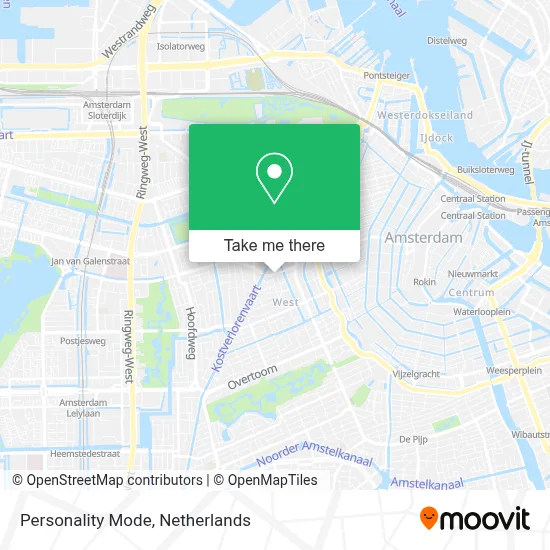 Personality Mode map