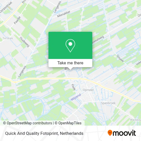 Quick And Quality Fotoprint map