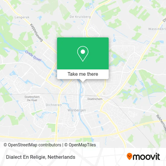 Dialect En Religie map
