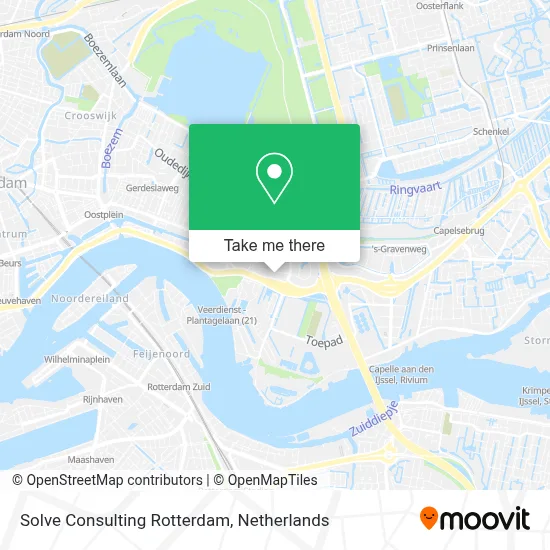 Solve Consulting Rotterdam map